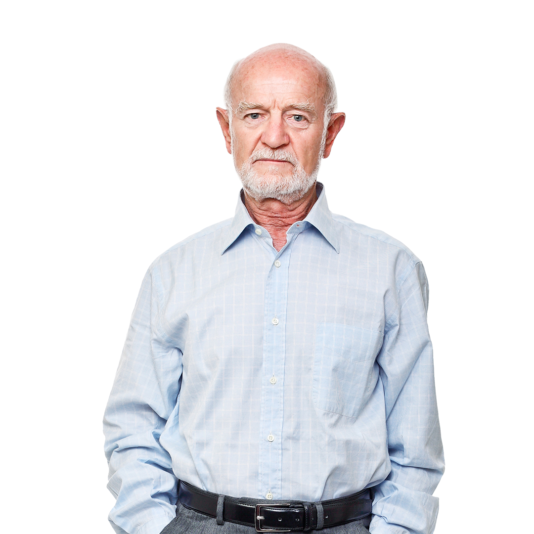 Older adult comparing Medicare option details